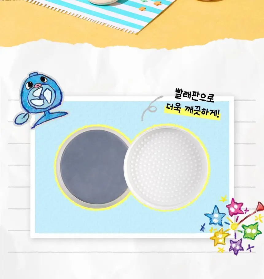 [포켓몬 에디션/5월 올영픽] 스튜디오17 브러쉬&퍼프 클렌저 (+핑거 퍼프 5개입) 상세페이지 5